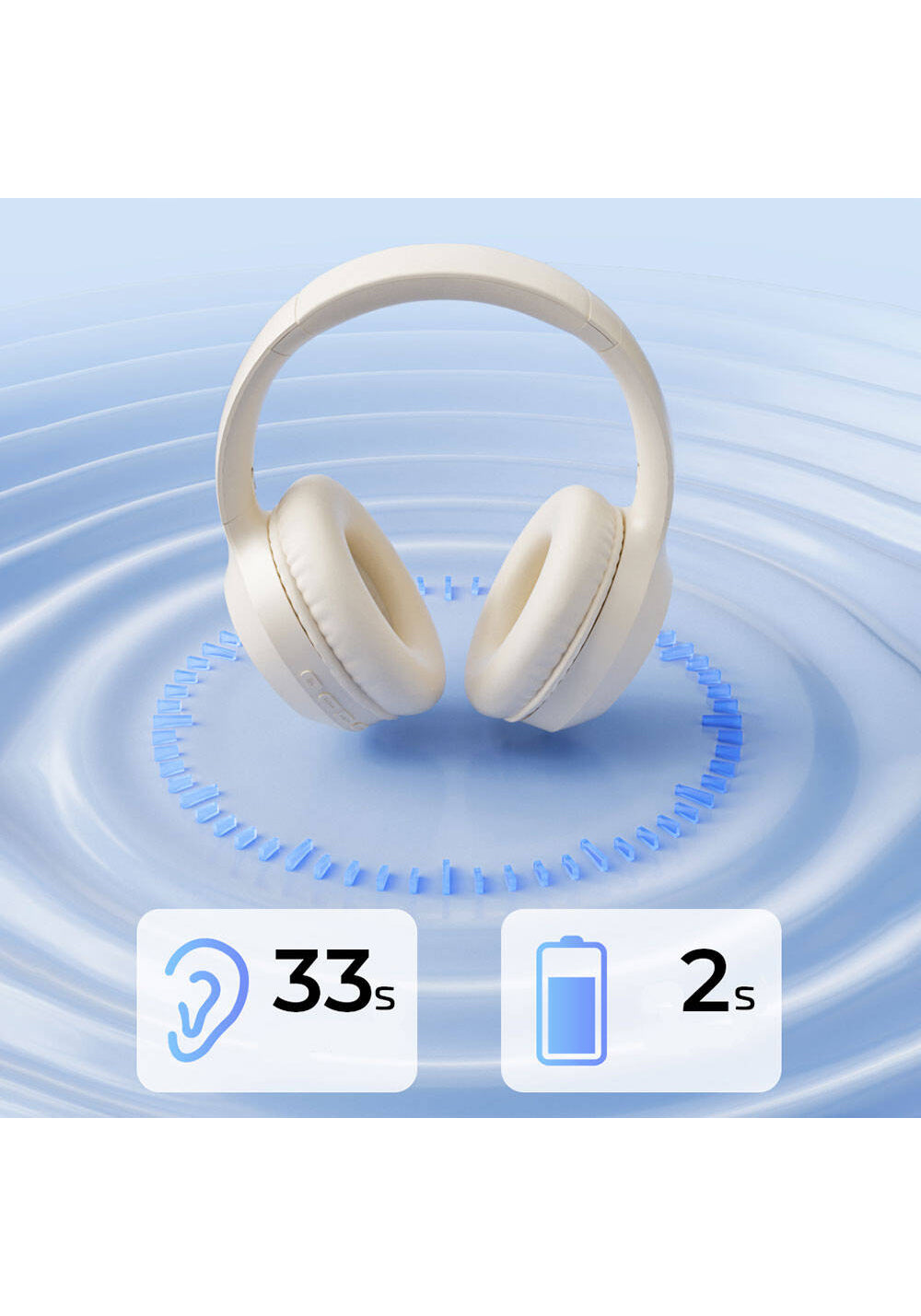 Wiwu TD-01 Bach Katlanabilir Kulak Üstü Bluetooth Kulaklık