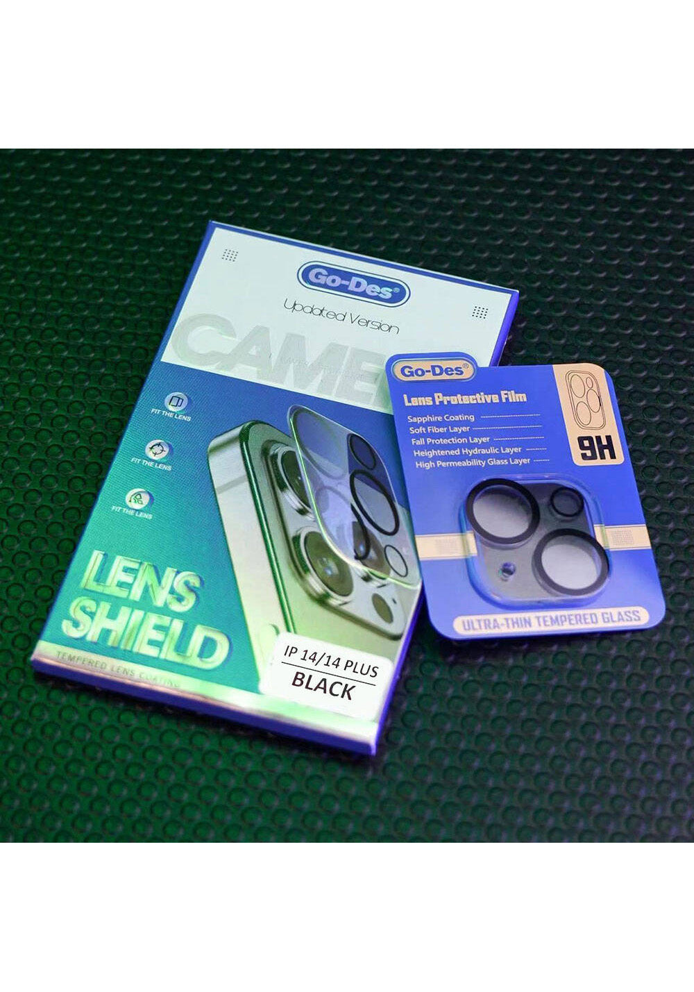 Go Des iPhone 14 Plus Lens Shield CL-14 Kamera Lens Koruyucu