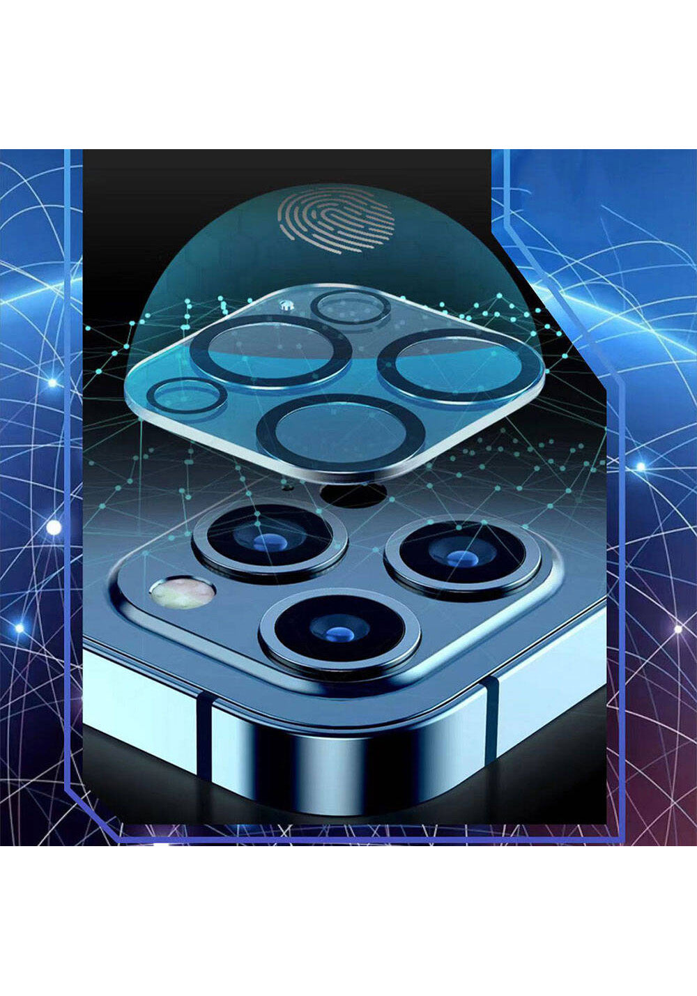 Go Des iPhone 14 Plus Lens Shield CL-14 Kamera Lens Koruyucu