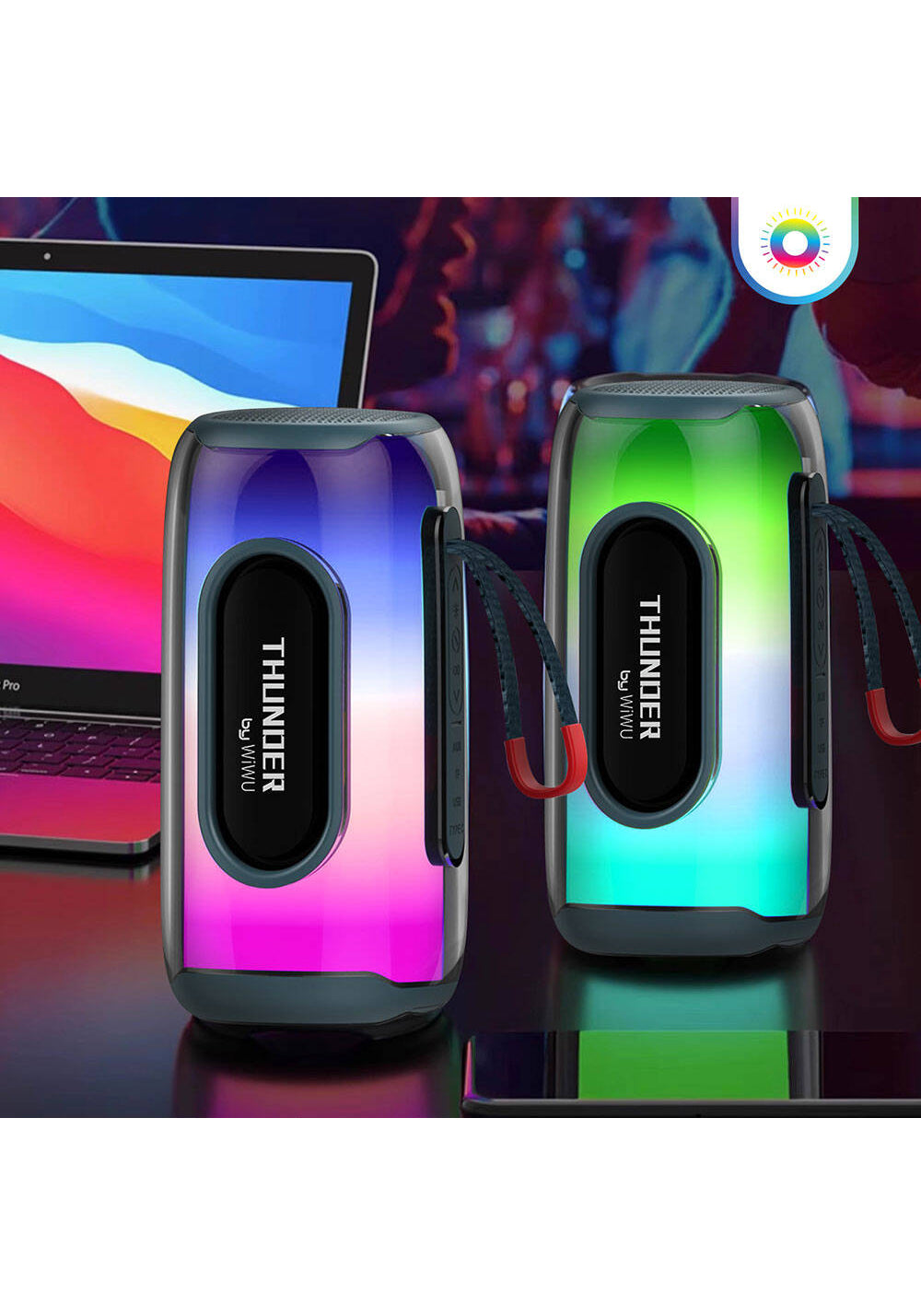Wiwu P40 Max Thunder Bluetooth Hoparlör