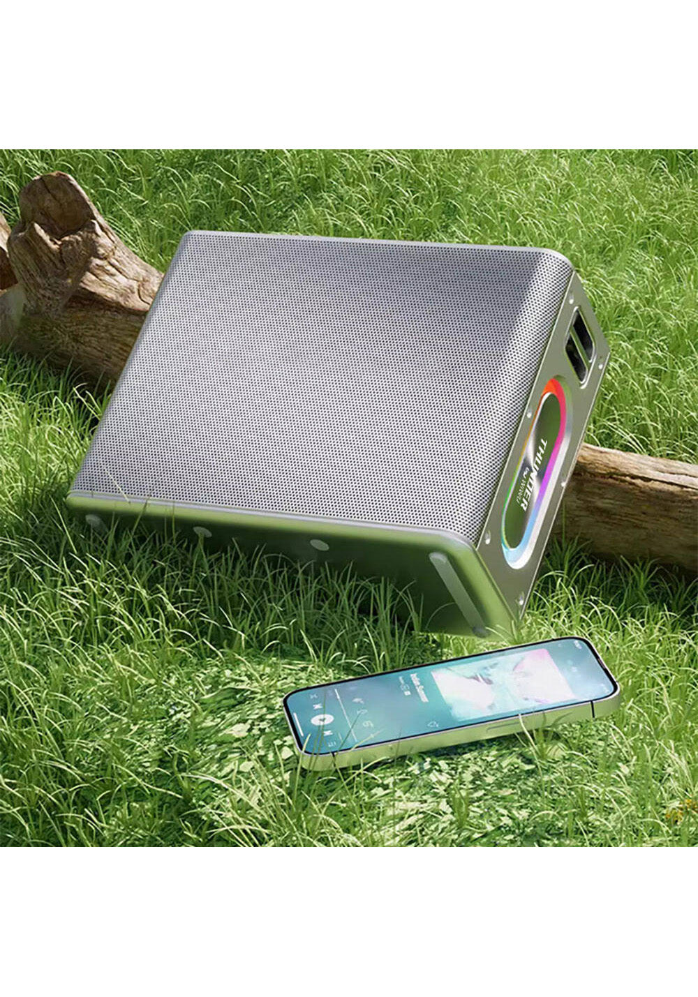 Wiwu P19 Thunder Bluetooth Hoparlör ve Karaoke Bluetooth Çift Mikrofon