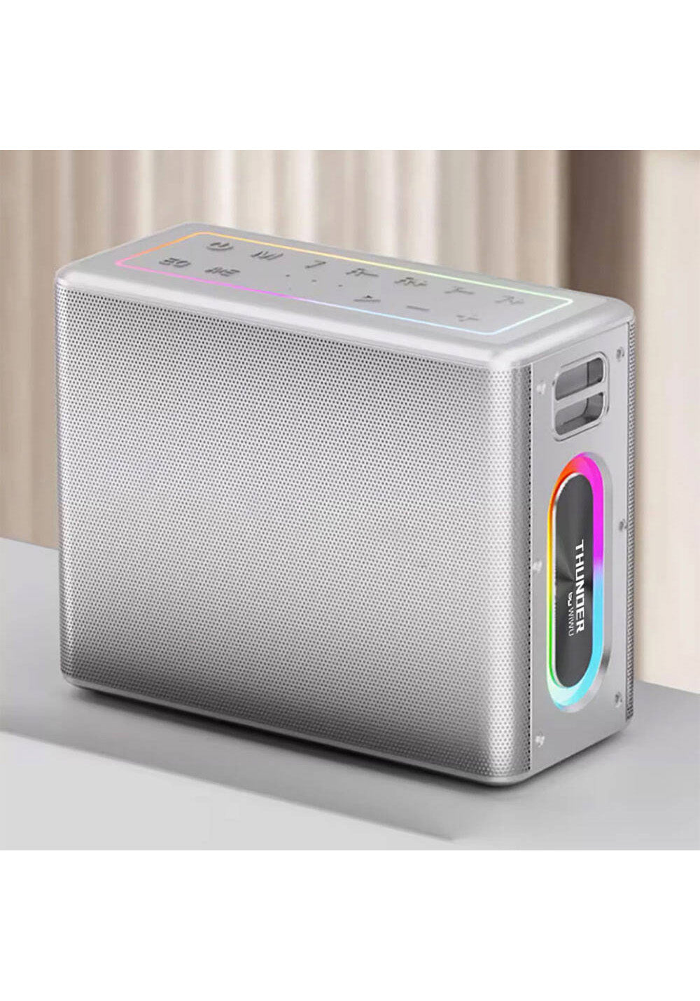 Wiwu P19 Thunder Bluetooth Speaker Hoparlör ve Karaoke Bluetooth Çift Mikrofon