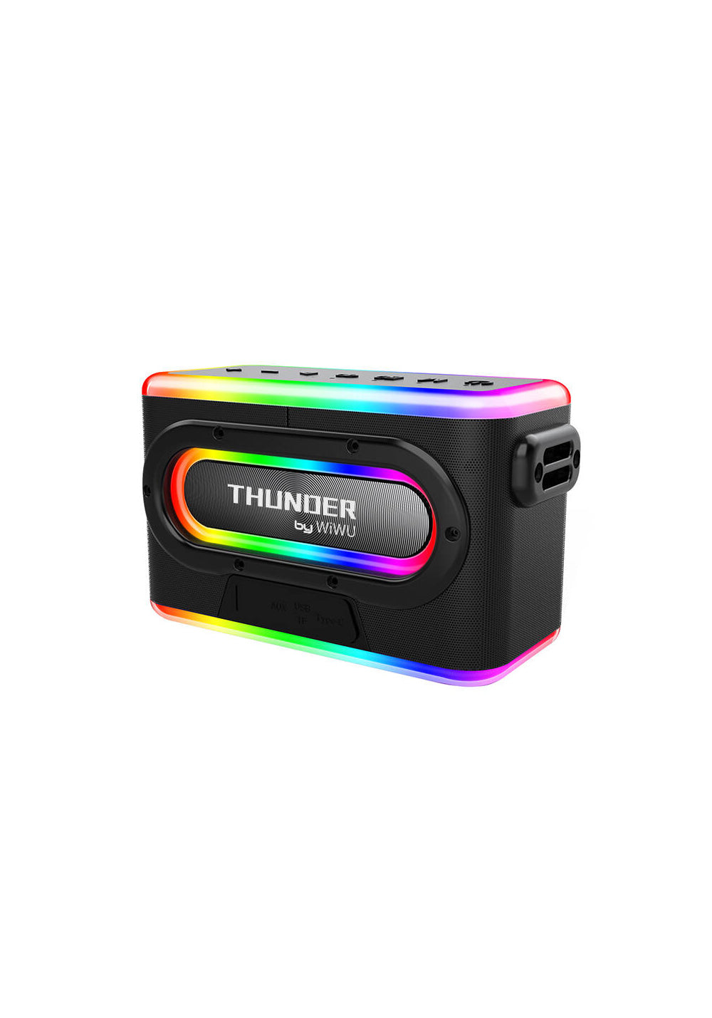 Wiwu P18 Thunder Bluetooth Speaker Hoparlör ve Karaoke Bluetooth Çift Mikrofon