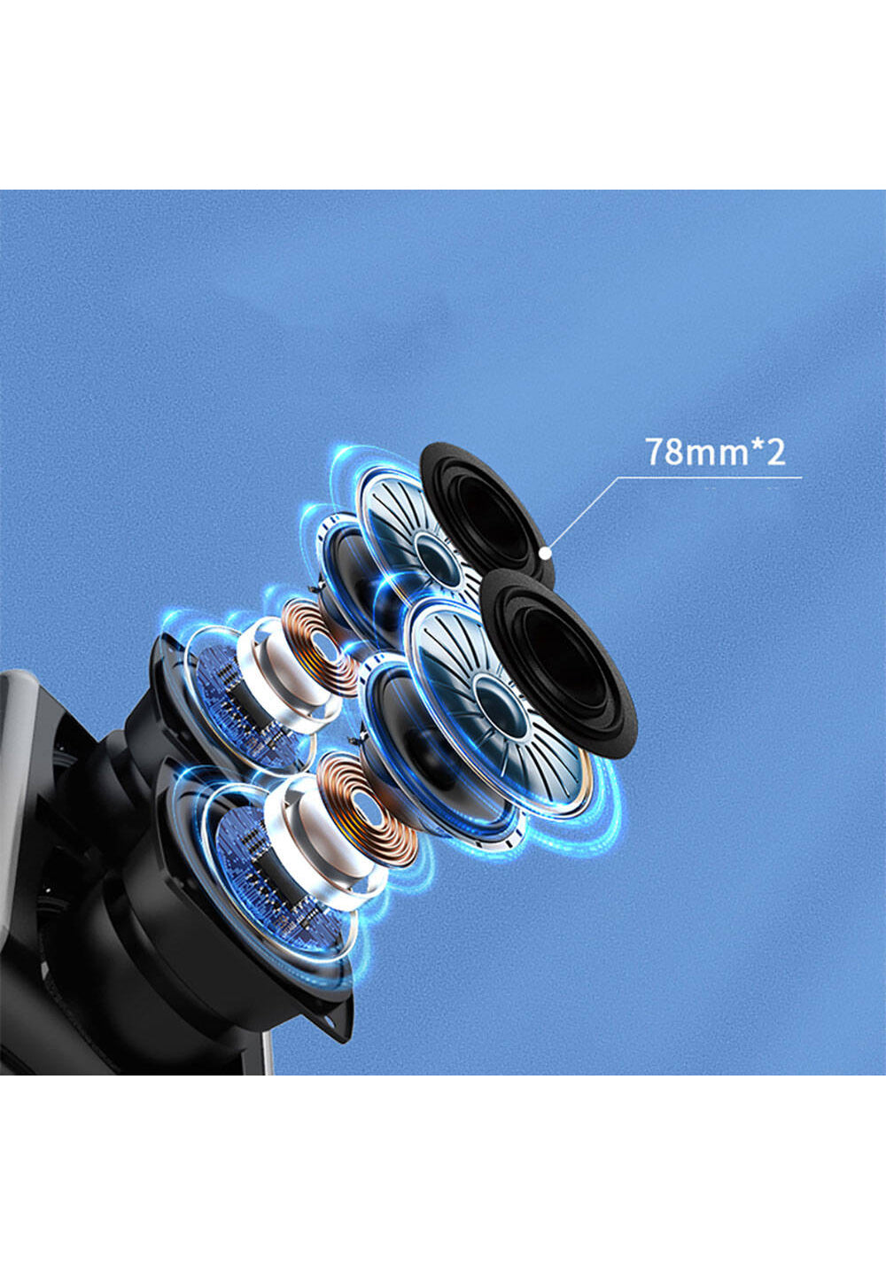 Wiwu P18 Thunder Bluetooth Hoparlör ve Karaoke Bluetooth Çift Mikrofon
