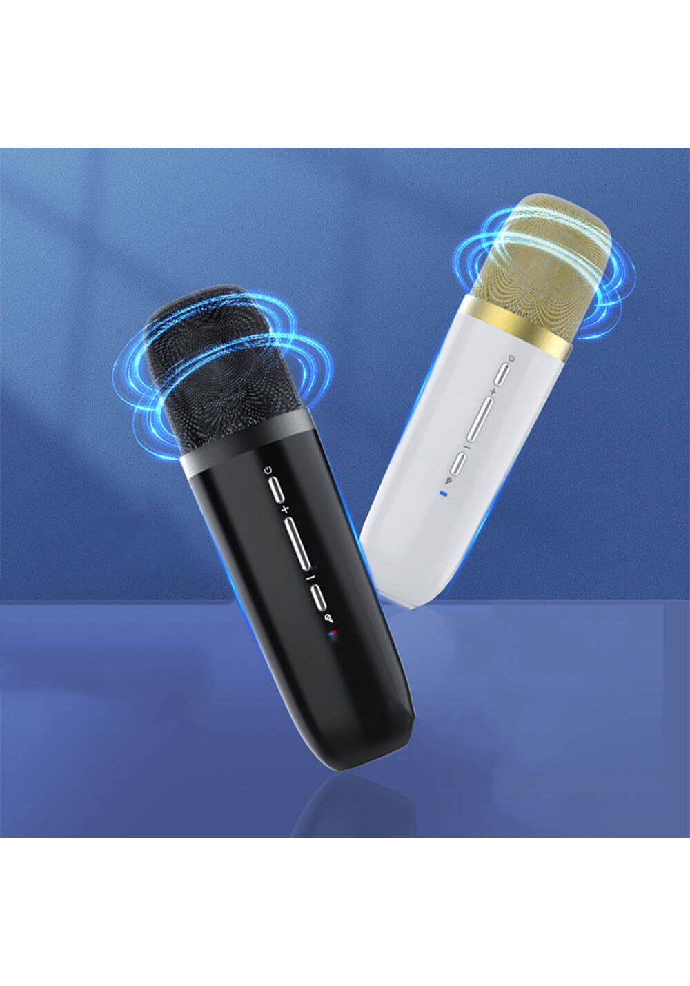 Wiwu P18 Thunder Bluetooth Hoparlör ve Karaoke Bluetooth Çift Mikrofon