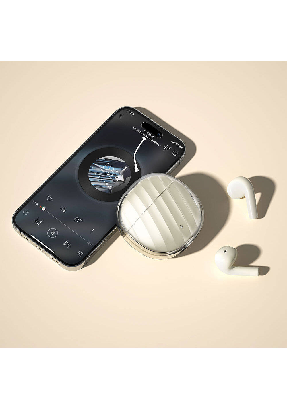 Wiwu T16 Dolby Atmos Aerodinamik Buzlu Tasarım Kulak İçi Bluetooth 5.3 Kulaklık