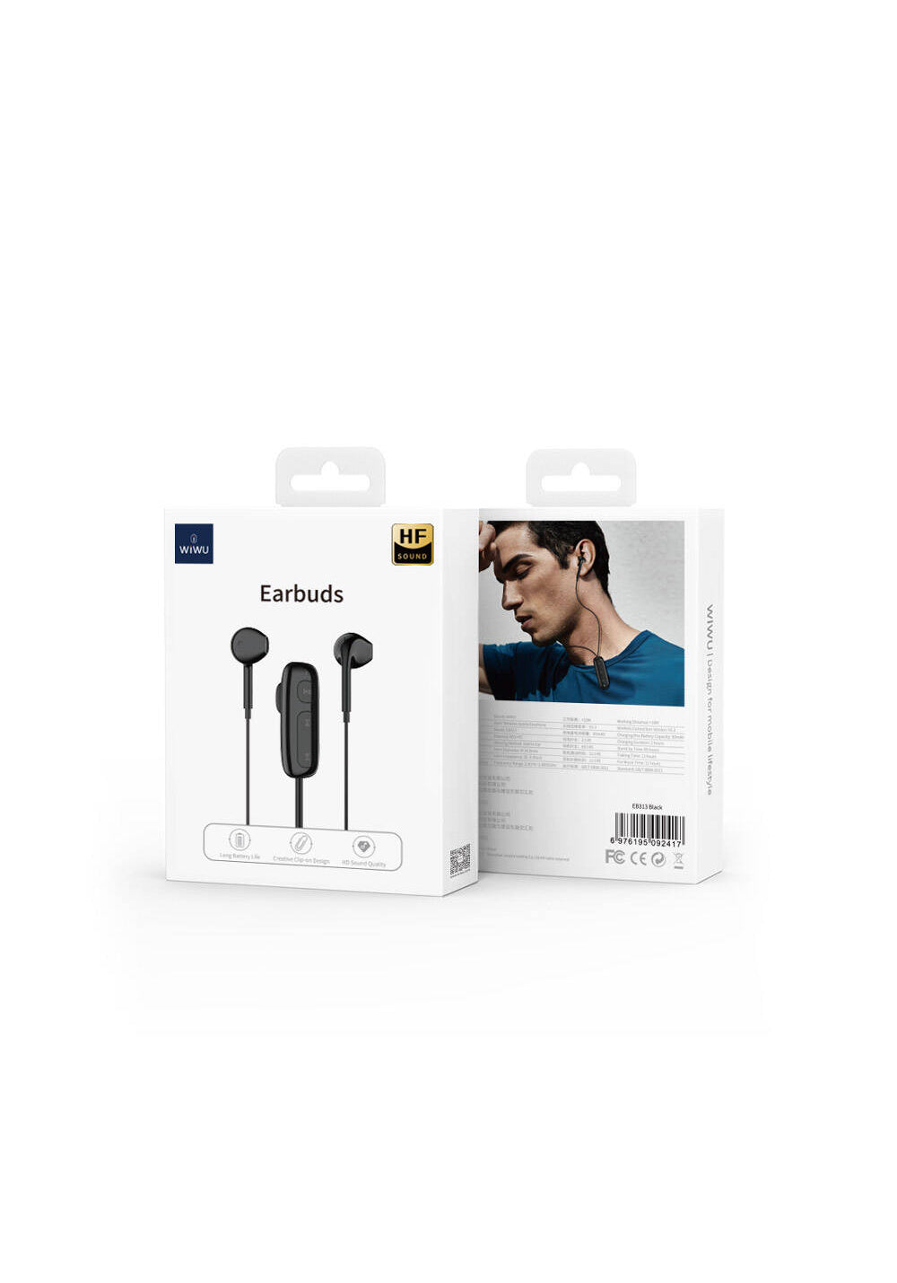 Wiwu EB313 Hi-Fi Ses Kaliteli Wireless 5.3 Kulak İçi Bluetooth Kulaklık