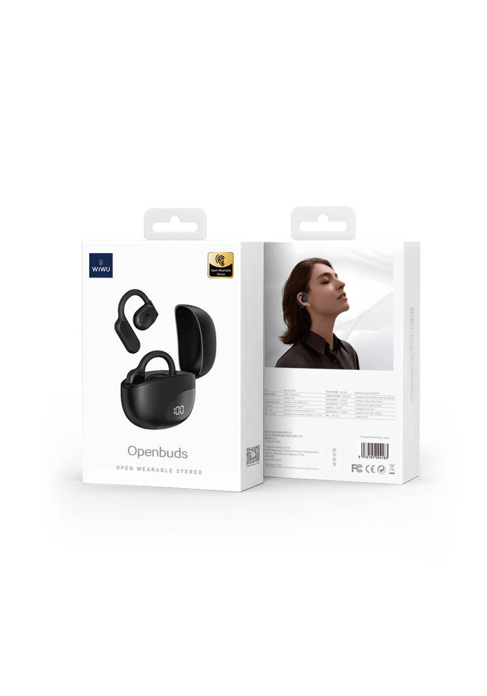 Wiwu T20 Openbuds TWS Kulak İçi Bluetooth v5.3 Kulaklık
