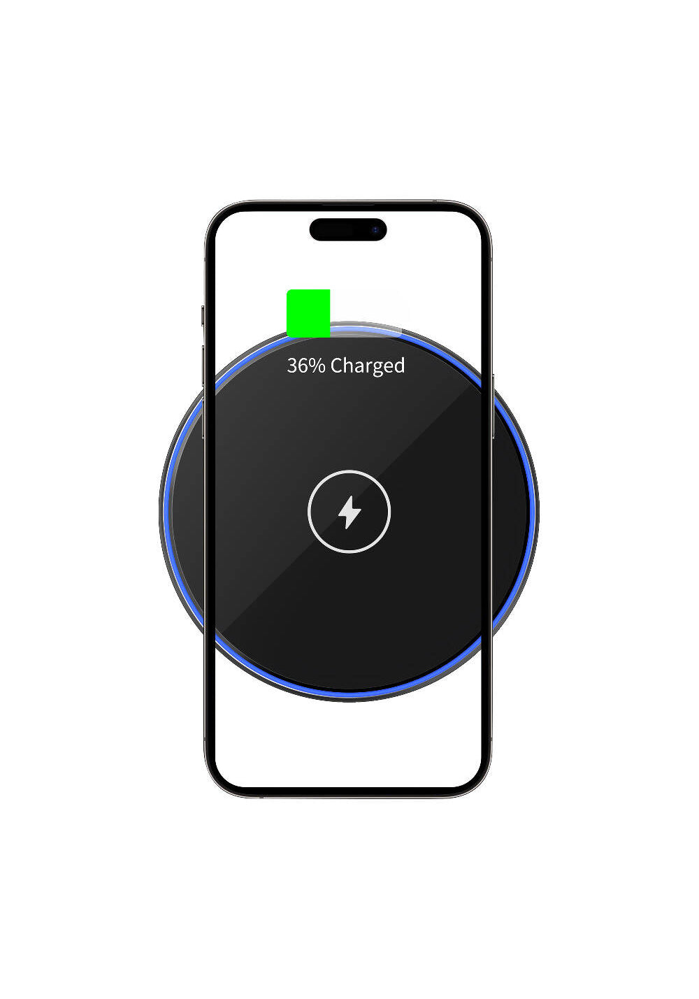 Wiwu Wi-W012 Quantus 15W Hızlı Şarj Özellikli Masaüstü Wireless Şarj Aleti