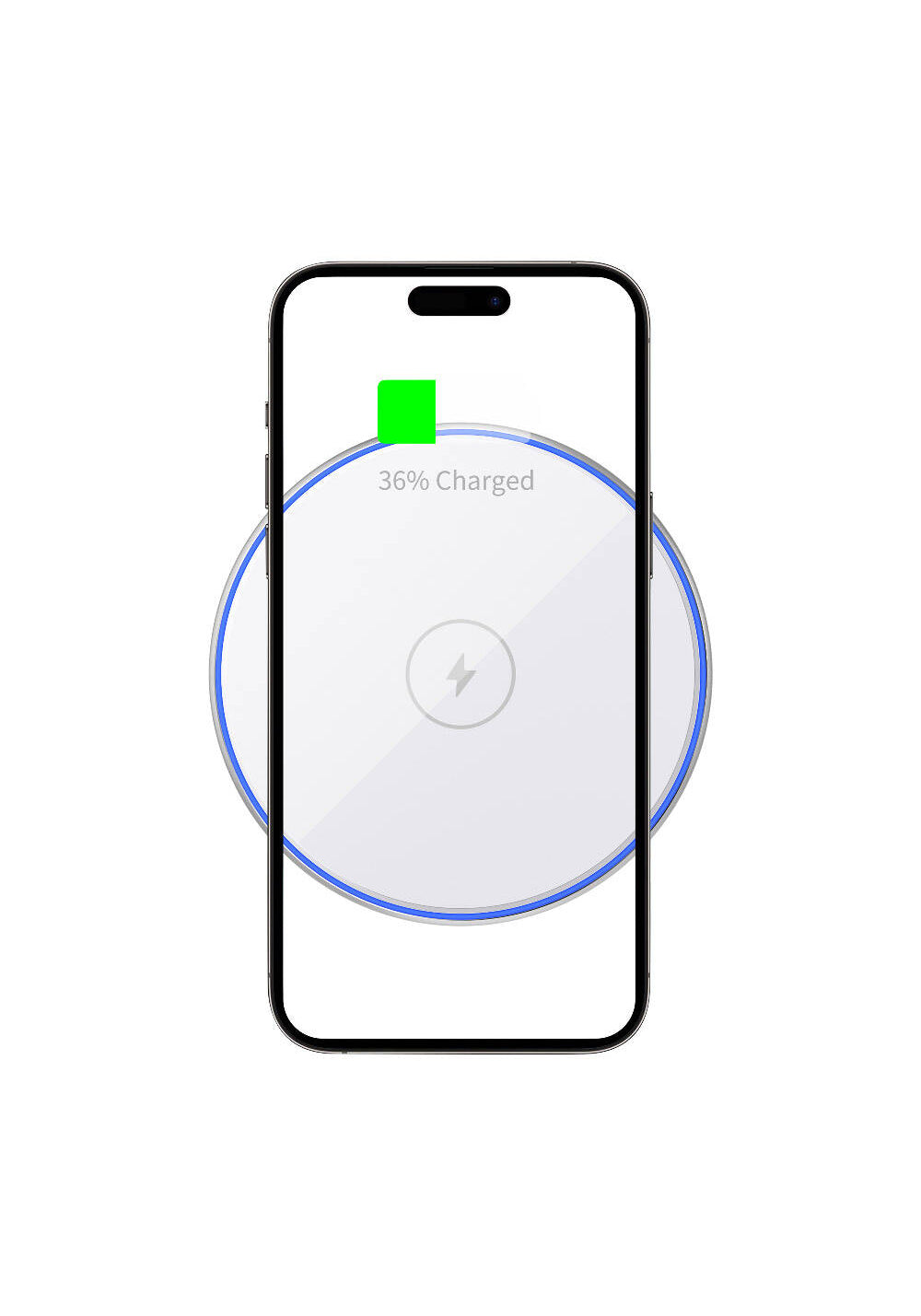 Wiwu Wi-W012 Quantus 15W Hızlı Şarj Özellikli Masaüstü Wireless Şarj Aleti