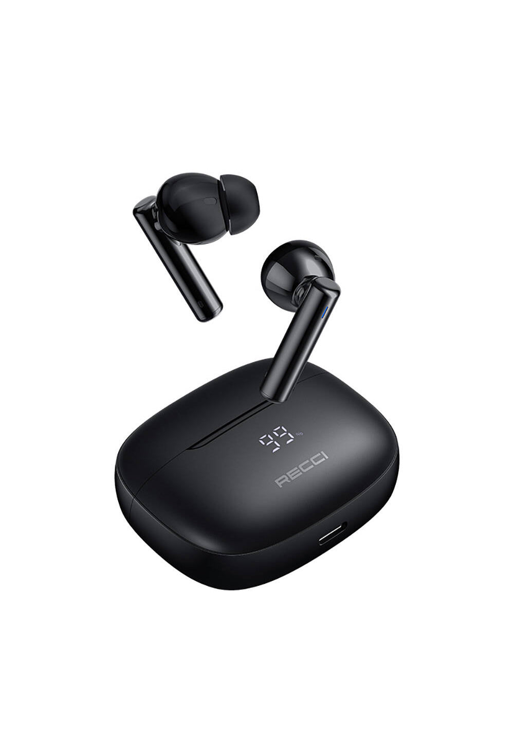 Recci REP-W77 Warrior Serisi ANC Özellikli TWS Kulak İçi Bluetooth v5.3 Kulaklık