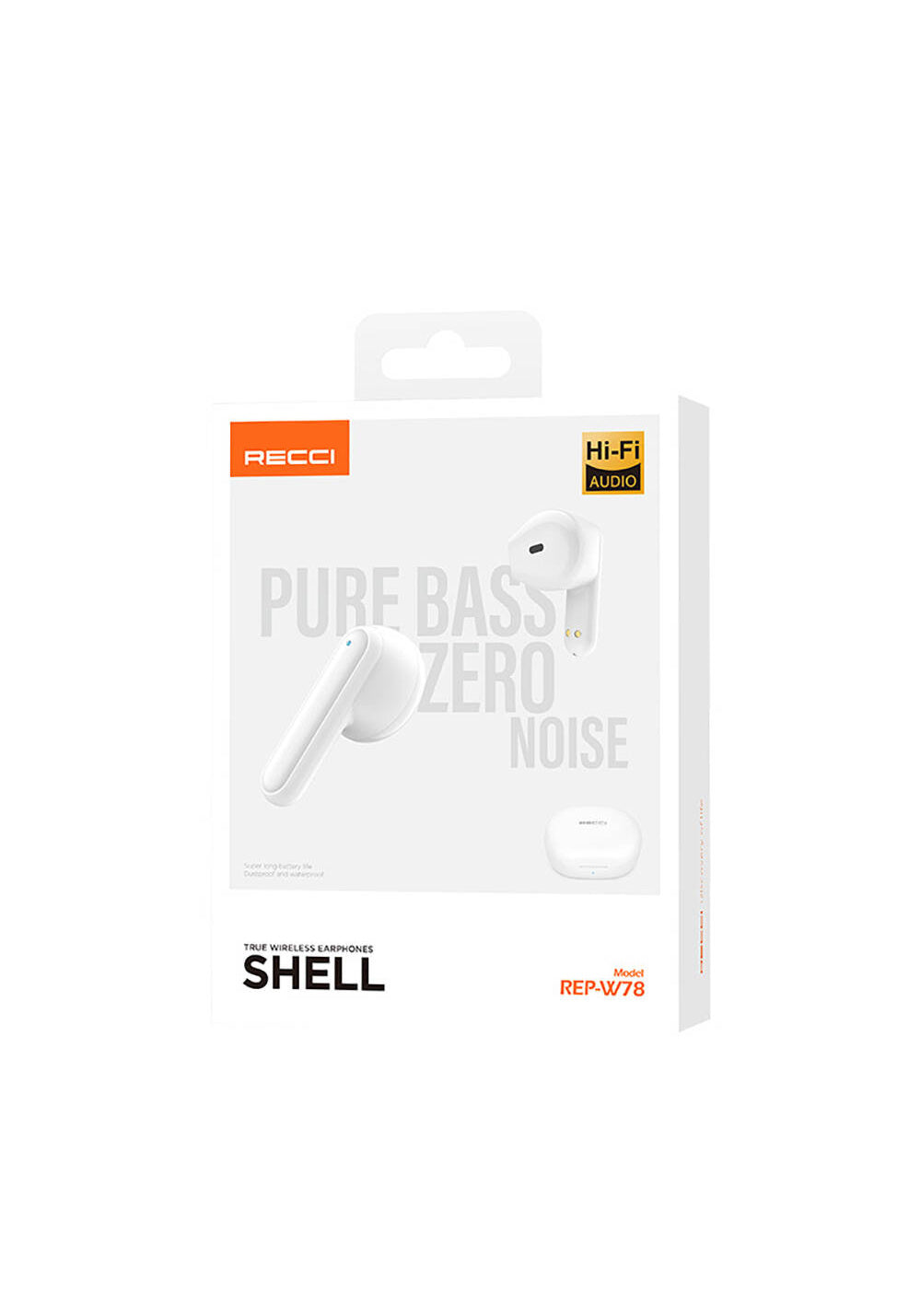 Recci REP-W78 Shell Serisi TWS Kulak İçi Bluetooth v5.3 Kulaklık