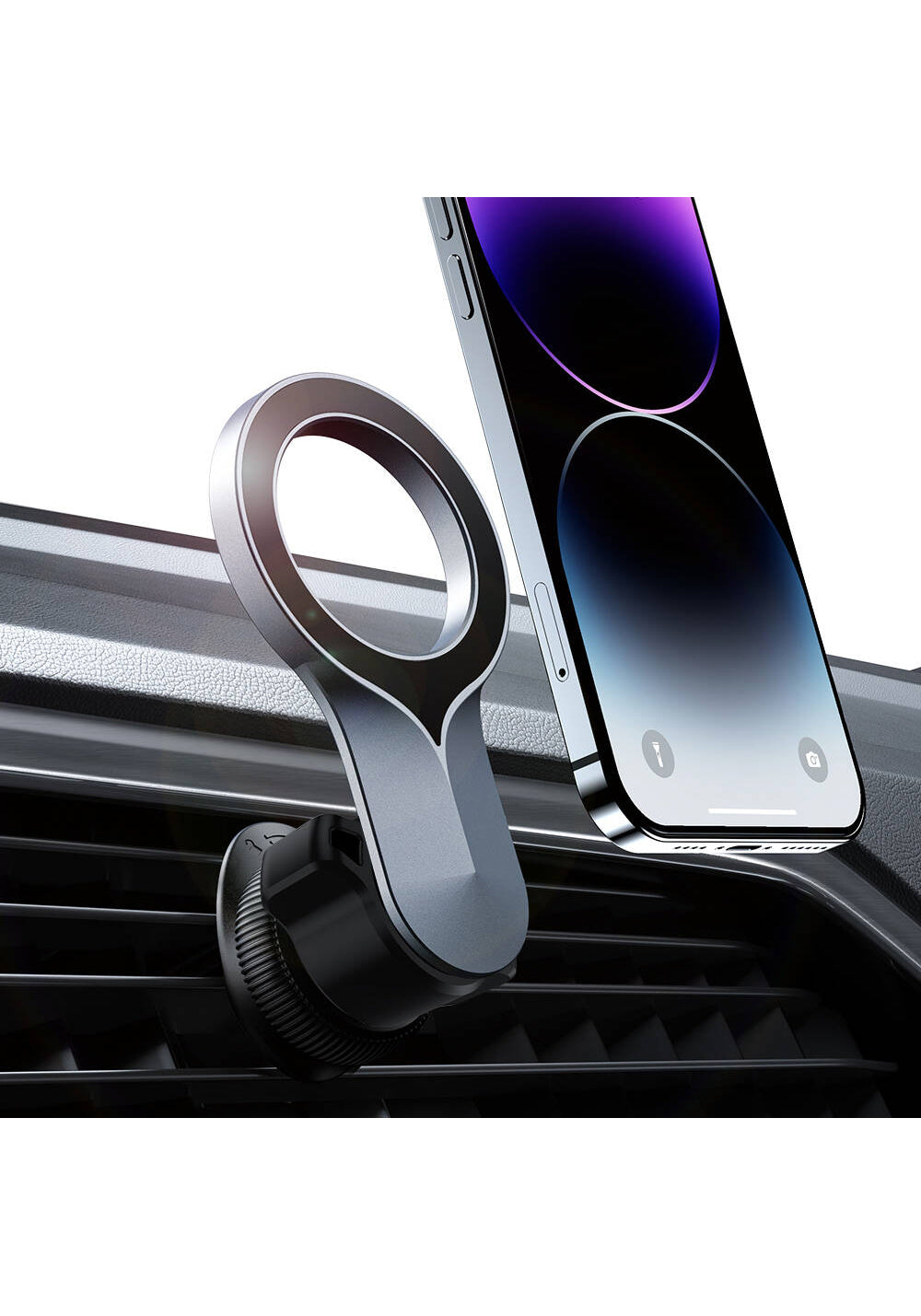 Wiwu CH50 360 Derece Dönebilen Havalandırma Tasarım Magnetik Araç Telefon Tutucu