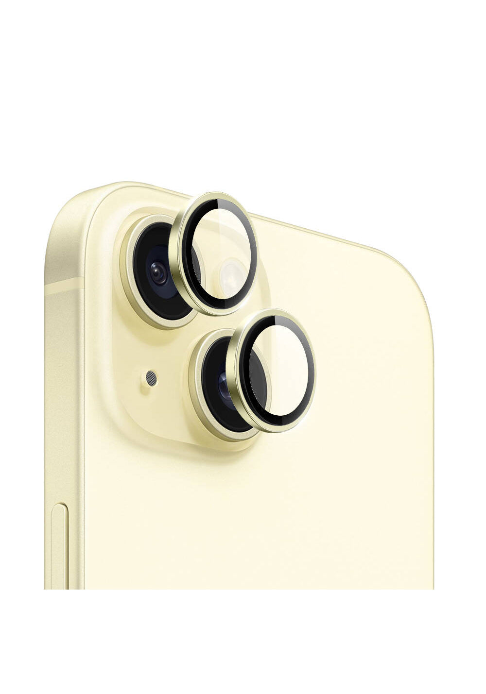 Apple iPhone 15 Plus Wiwu LG-004 PVD Lens Guard Metal Kamera Lens Koruyucu