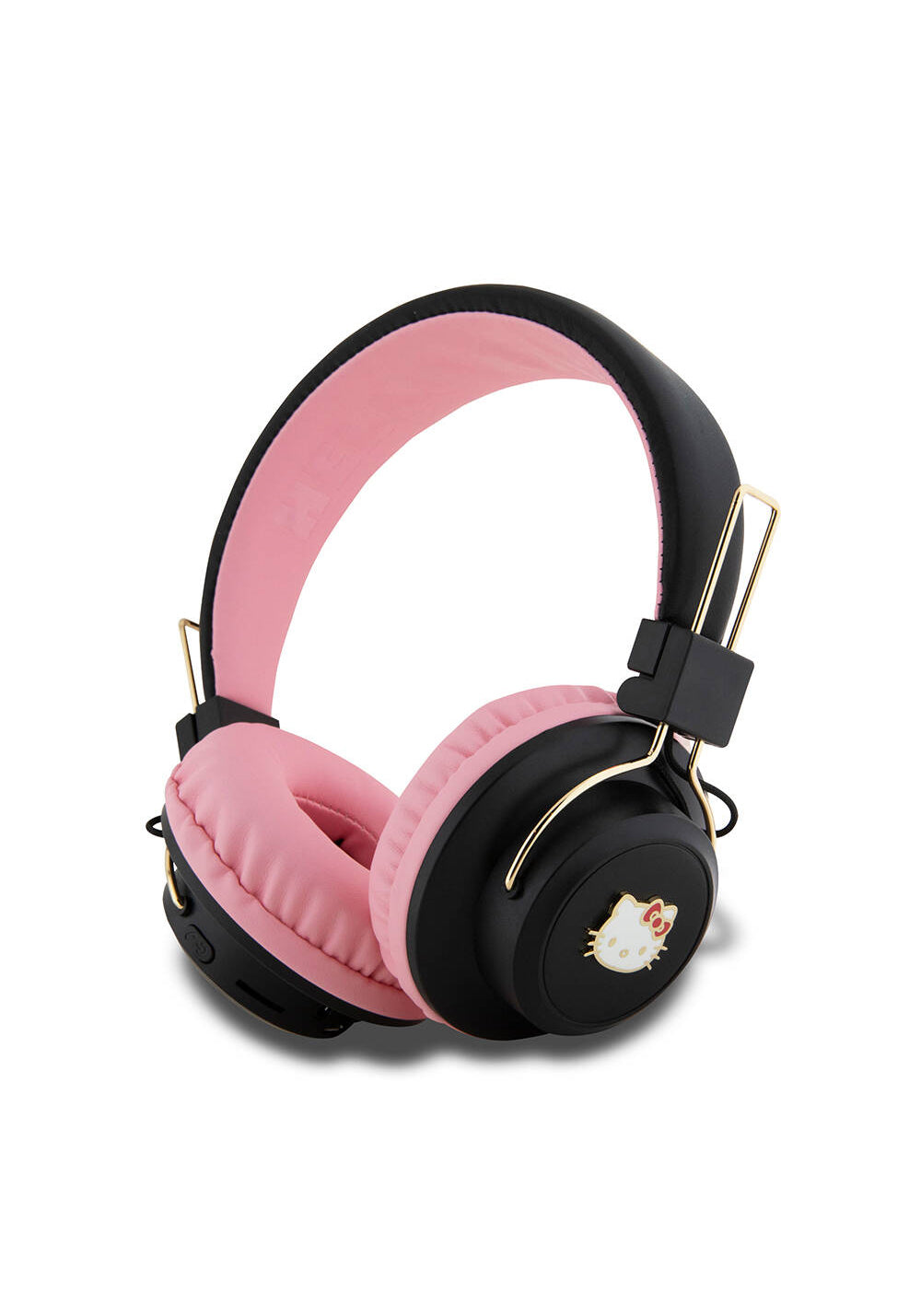 Hello Kitty Orijinal Lisanslı Ayarlanabilir Metal Kitty Logolu Yuvarlak Bluetooth 5.3 Kulaklık