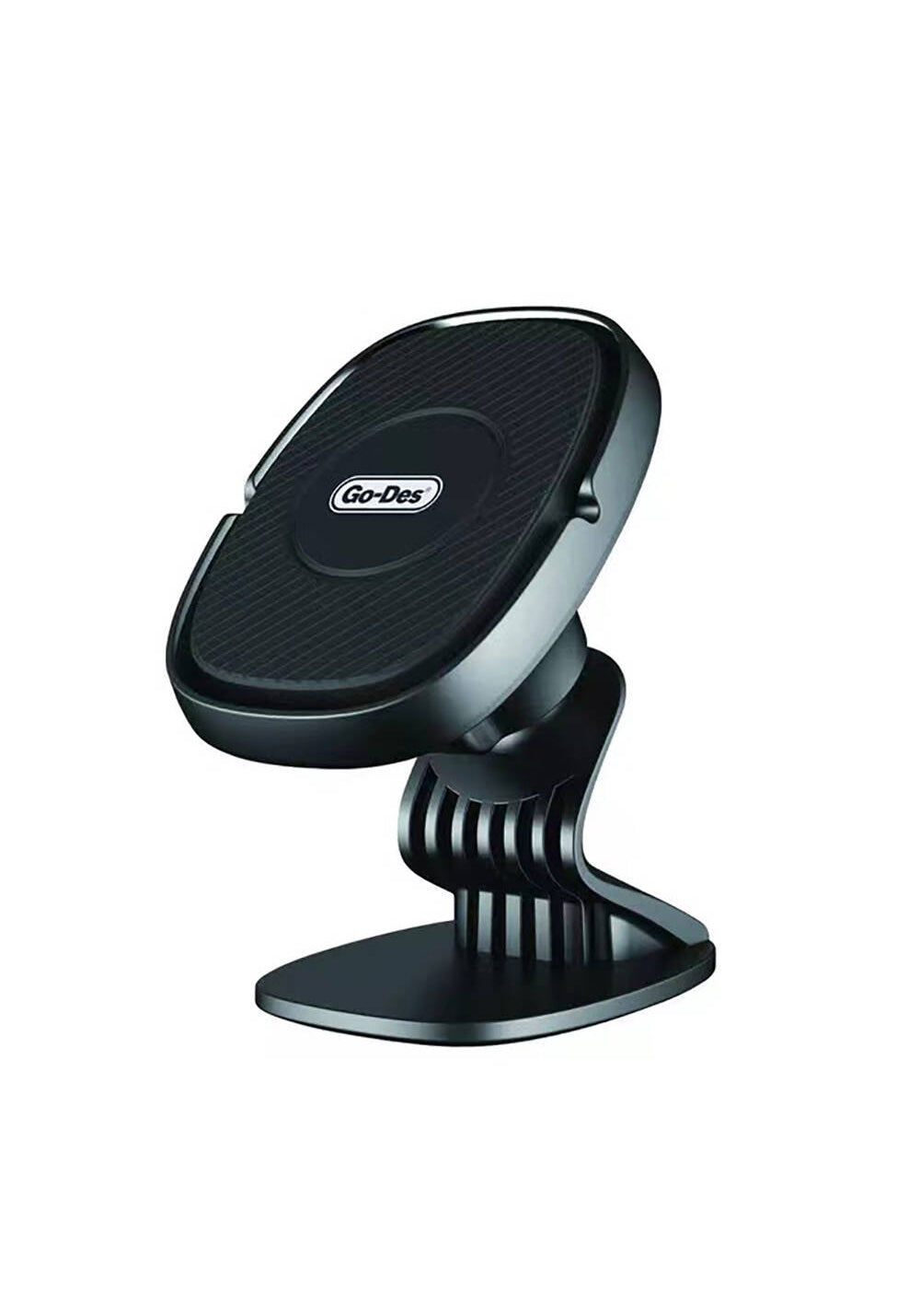 Go Des GD-HD666S Güçlü Magnetik 360° Dönebilen 2in1 Havalandırma ve Düz Zemin Araç Telefon Tutucu