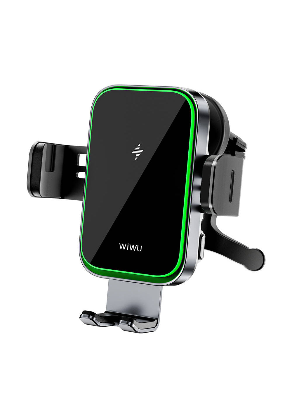 Wiwu CH-313 Kablosuz Şarj Özellikli Uzayabilen Vantuzlu Araç İçi Telefon Tutucu