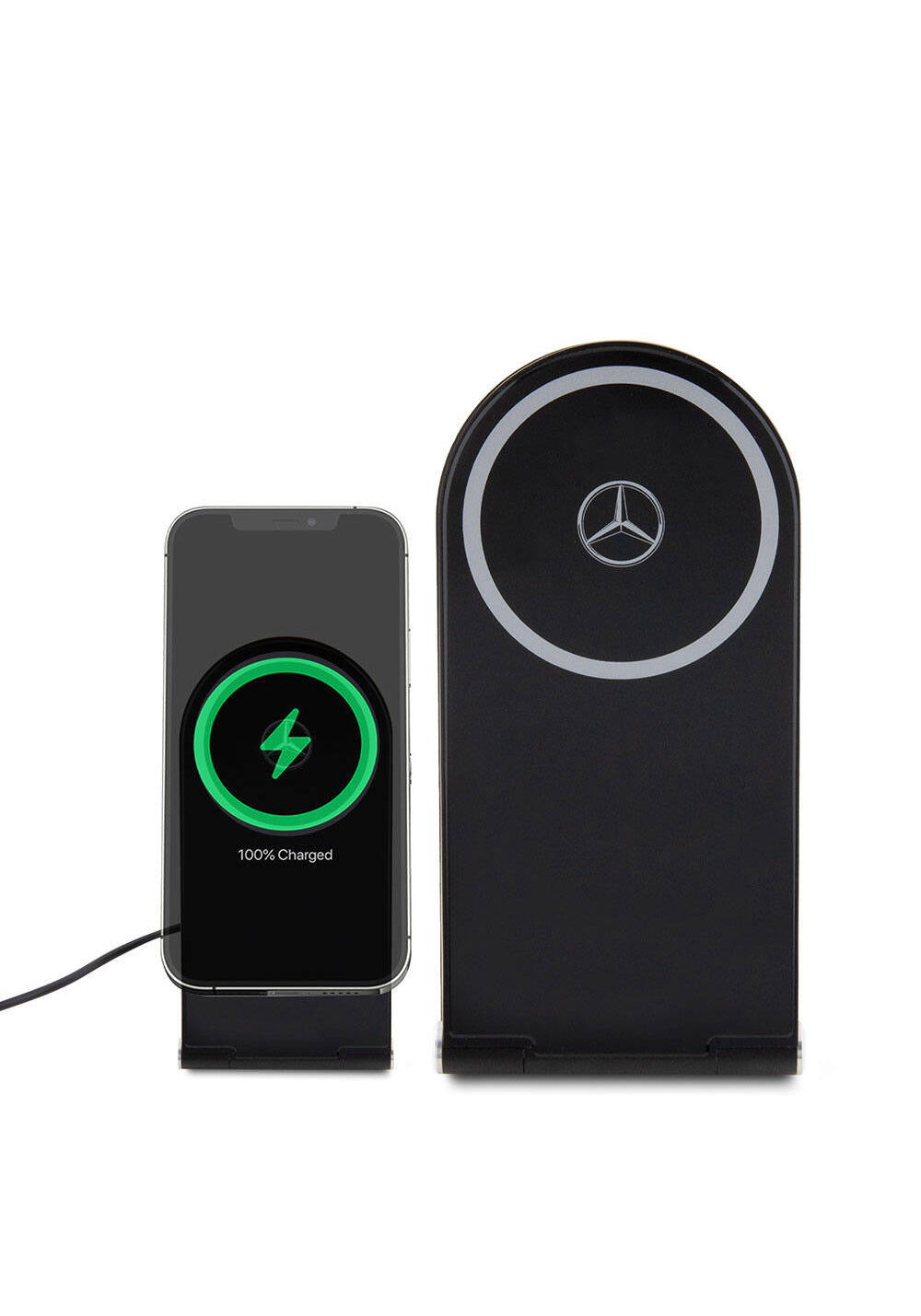 Mercedes Benz Orijinal Lisanslı Katlanabilir Baskı Yıldız Logolu Magnetik Kablosuz Şarj Standı