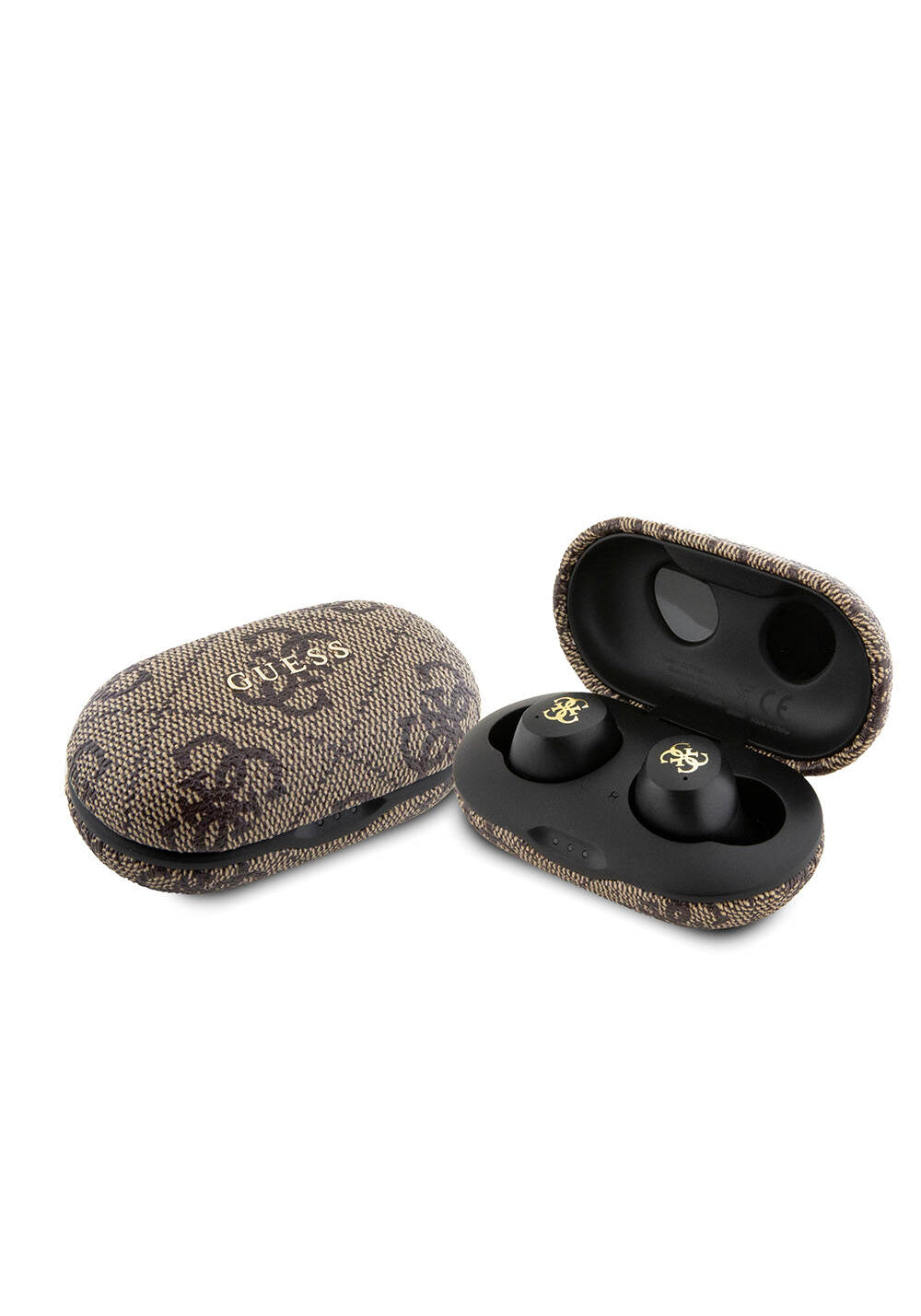 Guess Orijinal Lisanslı Klasik Metal Yazı Logolu TWS Kulak İçi Bluetooth Kulaklık