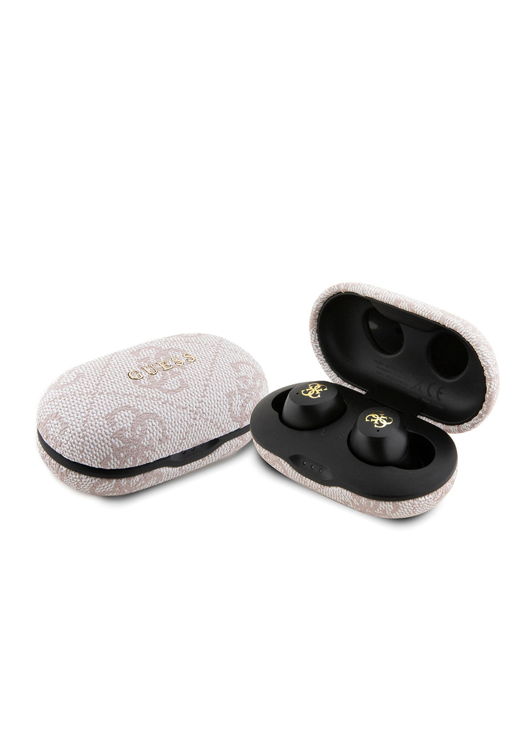 Guess Orijinal Lisanslı Klasik Metal Yazı Logolu TWS Kulak İçi Bluetooth Kulaklık