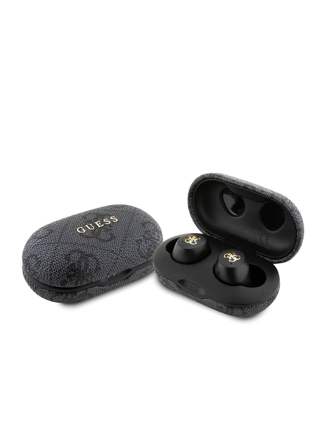 Guess Orijinal Lisanslı Klasik Metal Yazı Logolu TWS Kulak İçi Bluetooth Kulaklık