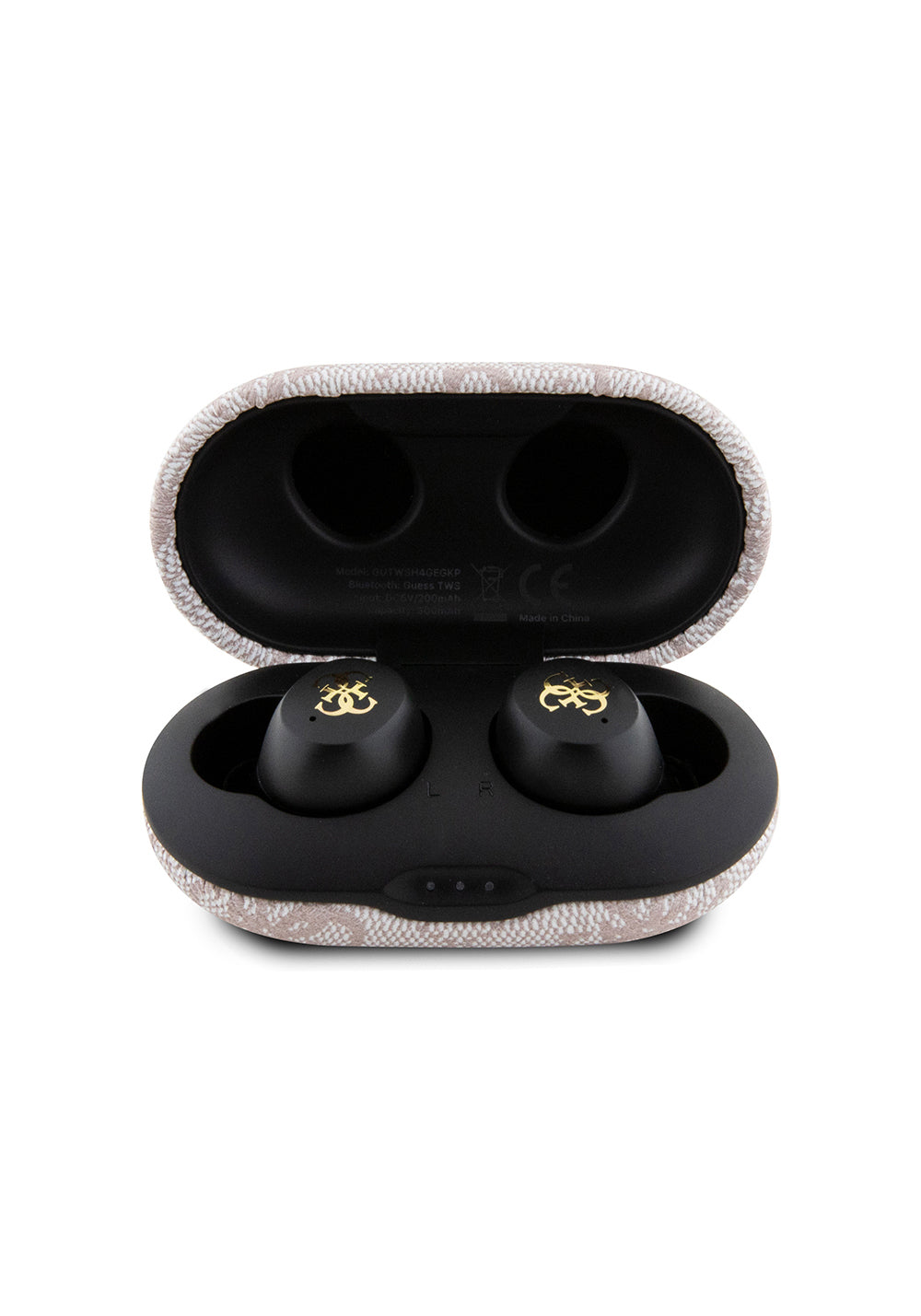 Guess Orijinal Lisanslı Klasik Metal Yazı Logolu TWS Kulak İçi Bluetooth Kulaklık