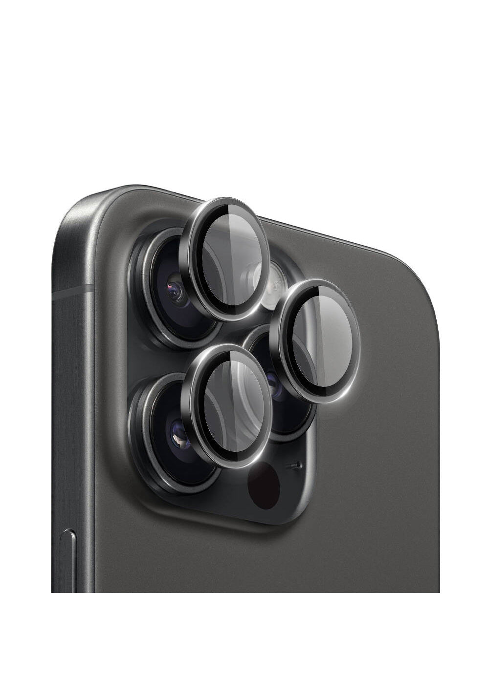 Apple iPhone 15 Pro Max Wiwu LG-003 Lens Guard Çizilmeye Karşı Dayanıklı Safir Kamera Lens Koruyucu
