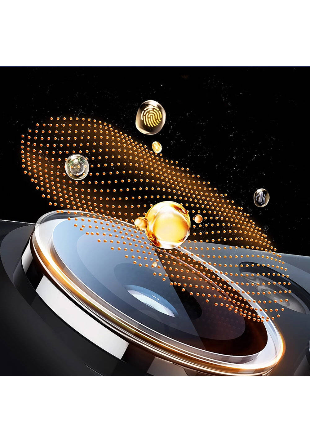 Galaxy S24 Ultra Wiwu LG-008 Lens Guard Darbelere Karşı Dayanıklı Kamera Lens Koruyucu