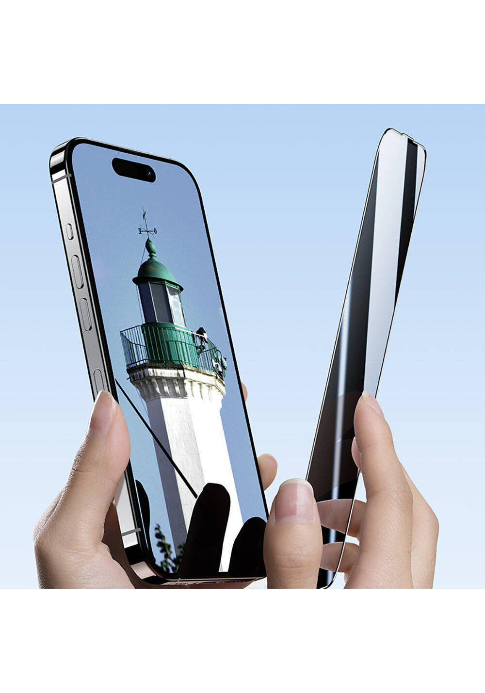 Apple iPhone 16 Hidrofobik Ve Oleofobik Özellikli Benks Air Shield Ekran Koruyucu 10&prime;lu Paket