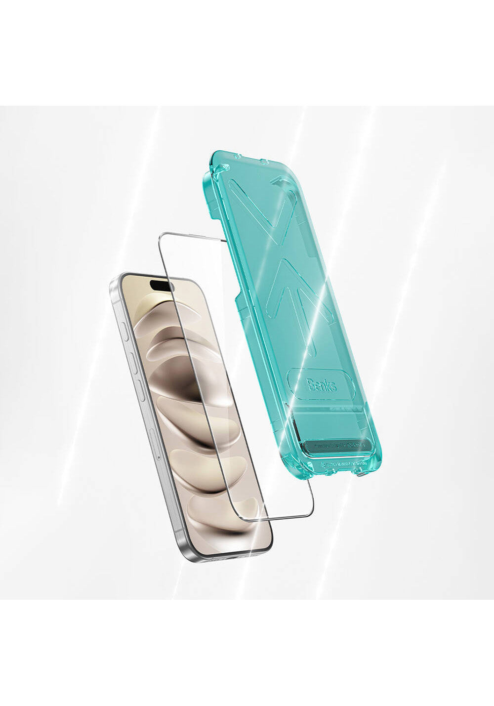Apple iPhone 16 Pro Benks Glass Warrior HD 0.3mm Cam Ekran Koruyucu + Kolay Uygulama Aparatlı