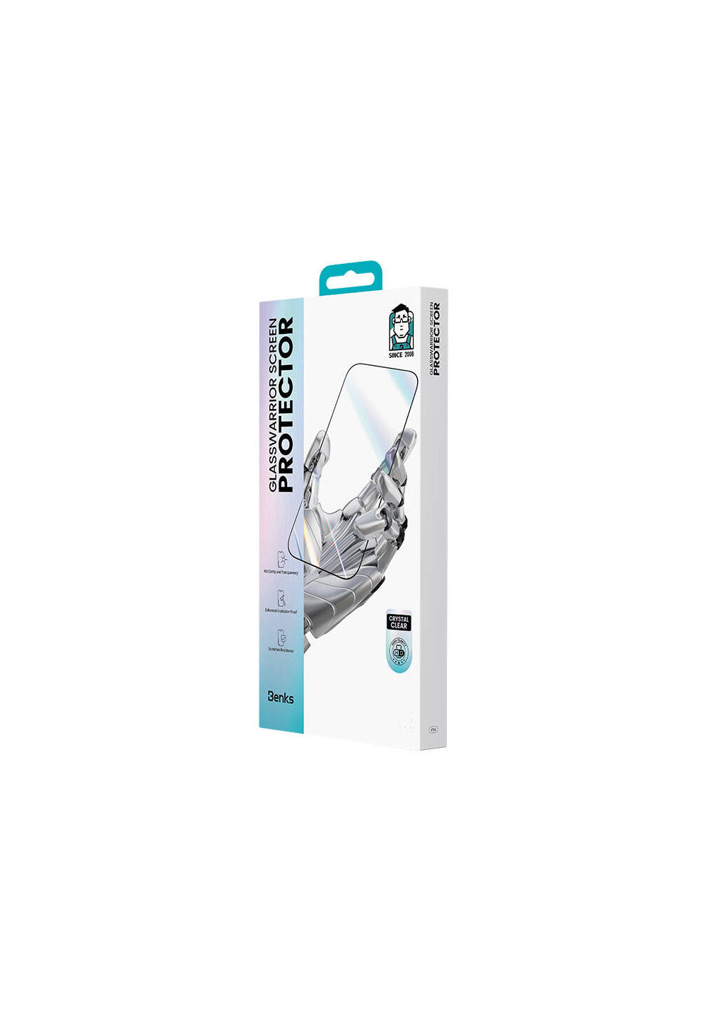 Apple iPhone 16 Pro Benks Glass Warrior HD 0.3mm Cam Ekran Koruyucu + Kolay Uygulama Aparatlı