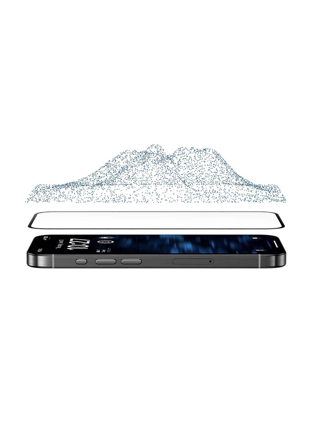 Apple iPhone 16 Benks Glass Warrior Privacy HD Cam Ekran Koruyucu 10'lu Paket