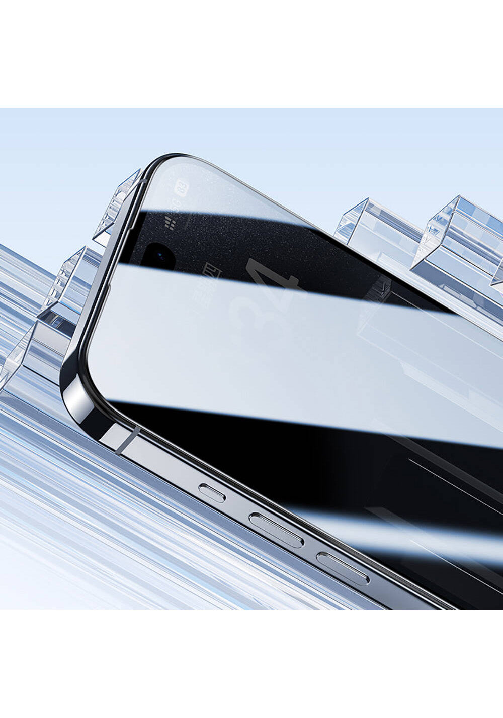 Apple iPhone 16 Pro Max Benks Ultra Shield 0.3mm Ekran Koruyucu + Kolay Uygulama Aparatlı