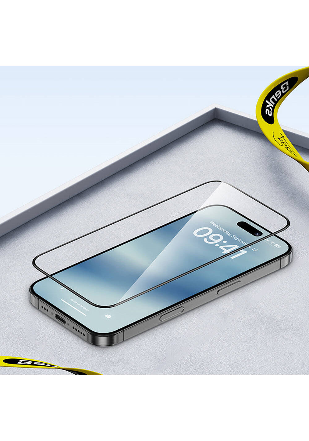 Apple iPhone 16 Pro Max Benks Ultra Shield 0.3mm Ekran Koruyucu + Kolay Uygulama Aparatlı