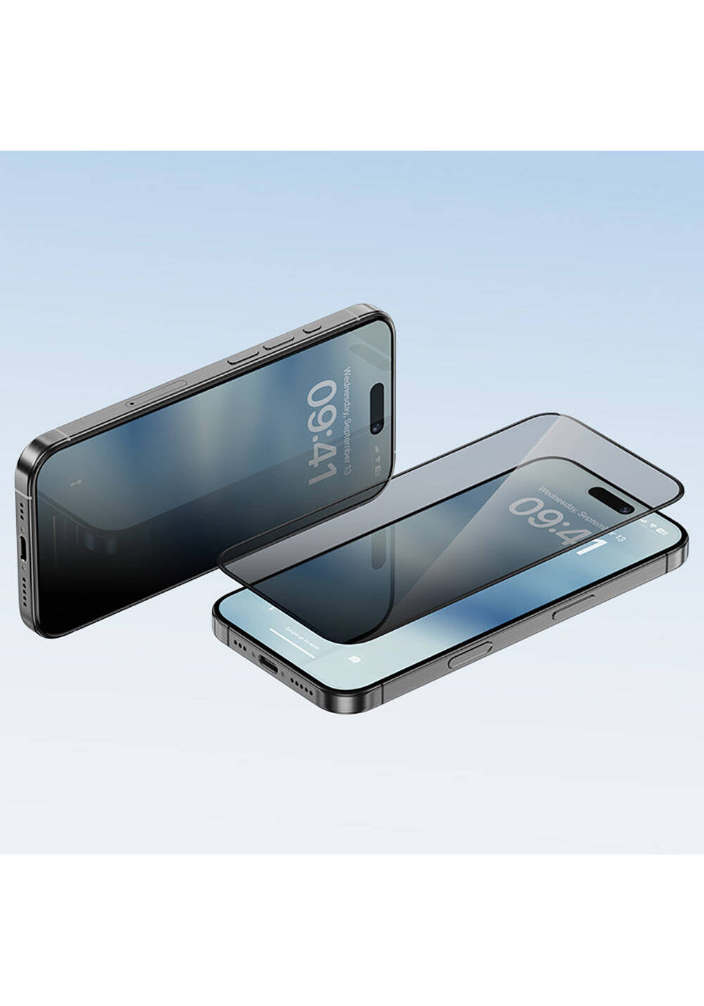 Apple iPhone 16 Pro Max Benks Ultra Shield 0.3mm Privacy Ekran Koruyucu + Kolay Uygulama Aparatlı