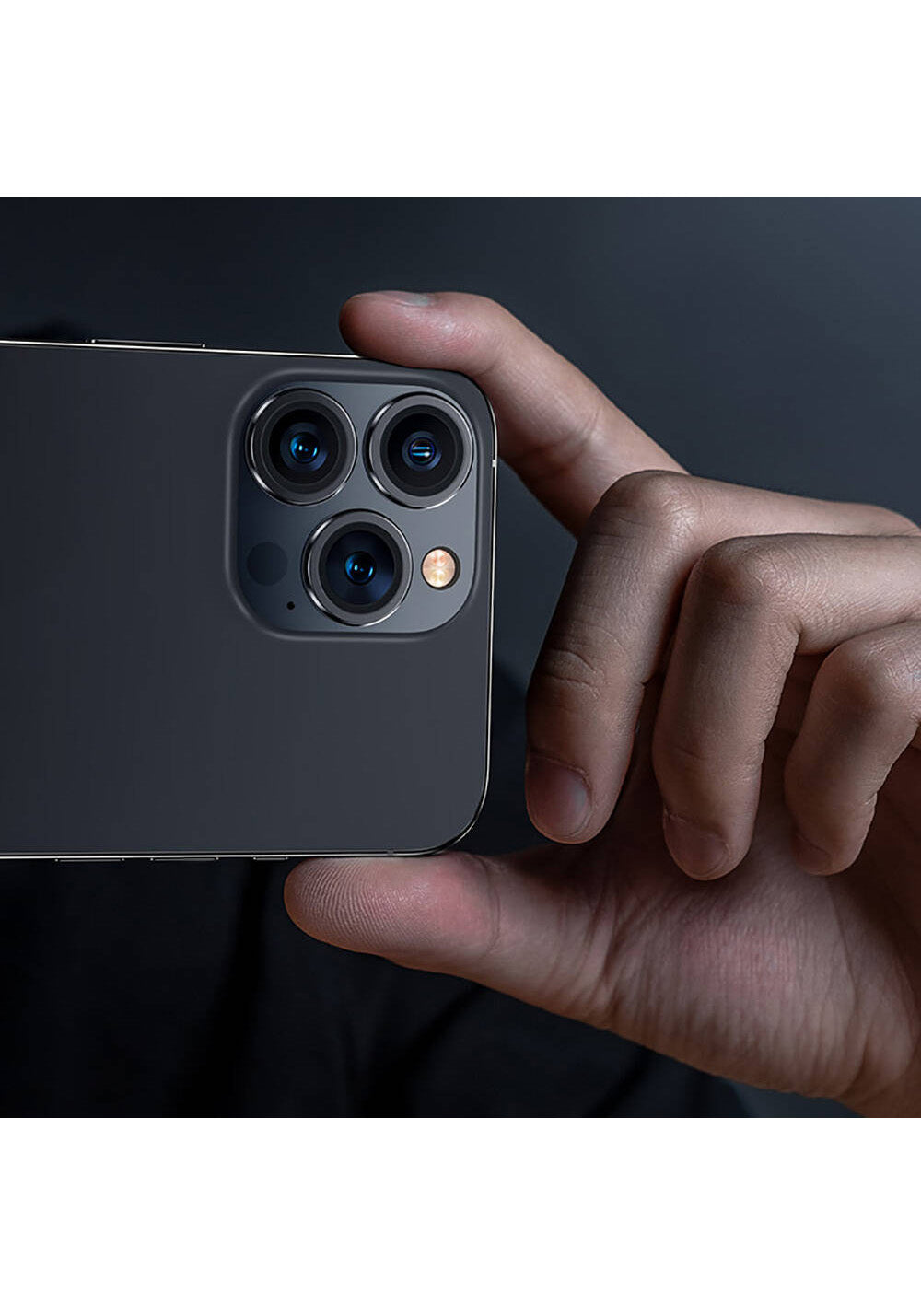 Apple iPhone 16 Pro Max Benks DR Safir Kamera Lens Koruyucu