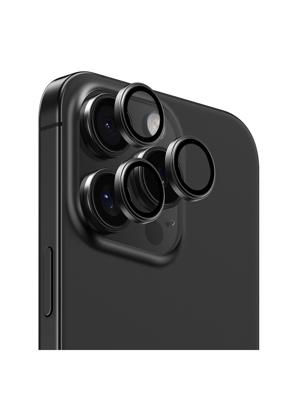 Apple iPhone 16 Pro Max Benks Parlama Önleyici Glass Warrior Metal Kamera Lens Koruyucu