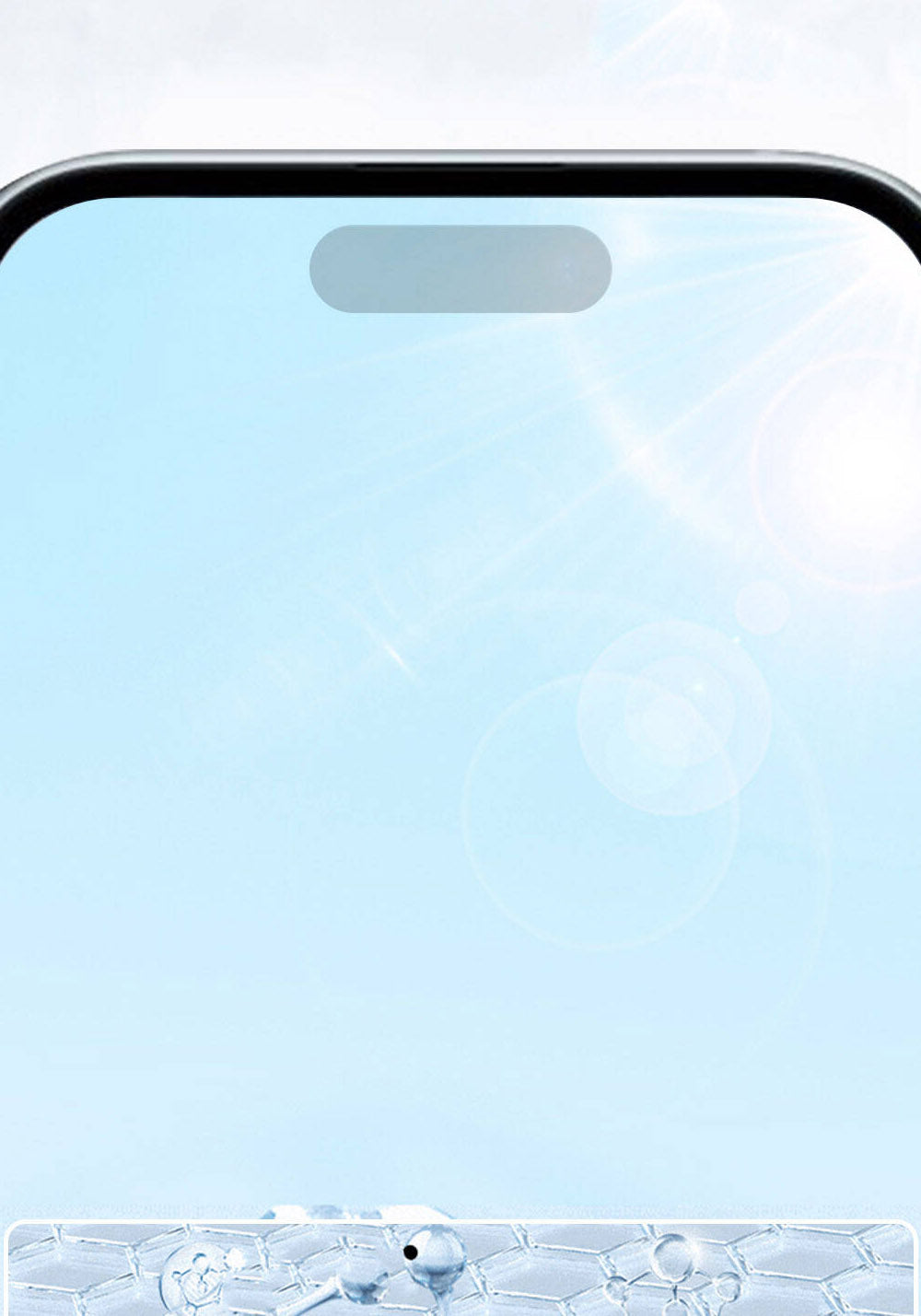 Apple iPhone 16 Plus Wiwu GT-010 Anti-Reflective Polimer Oleofobik Kaplama Ultra İnce Temperli Cam Ekran Koruyucu