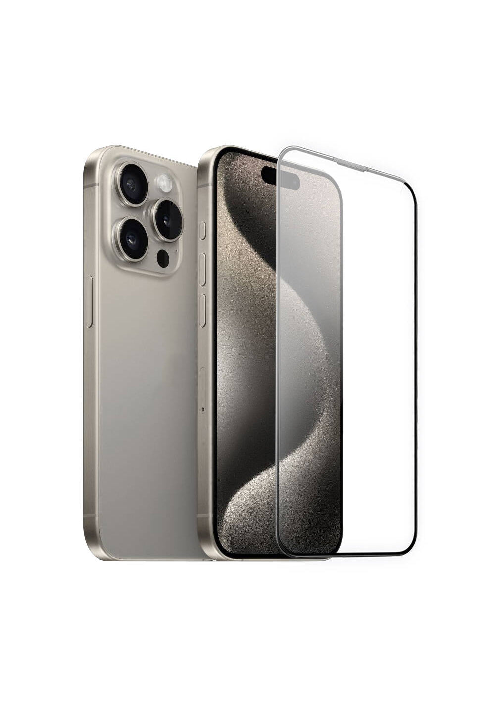 Apple iPhone 16 Pro Wiwu GT-010 Anti-Reflective Polimer Oleofobik Kaplama Ultra İnce Temperli Cam Ekran Koruyucu