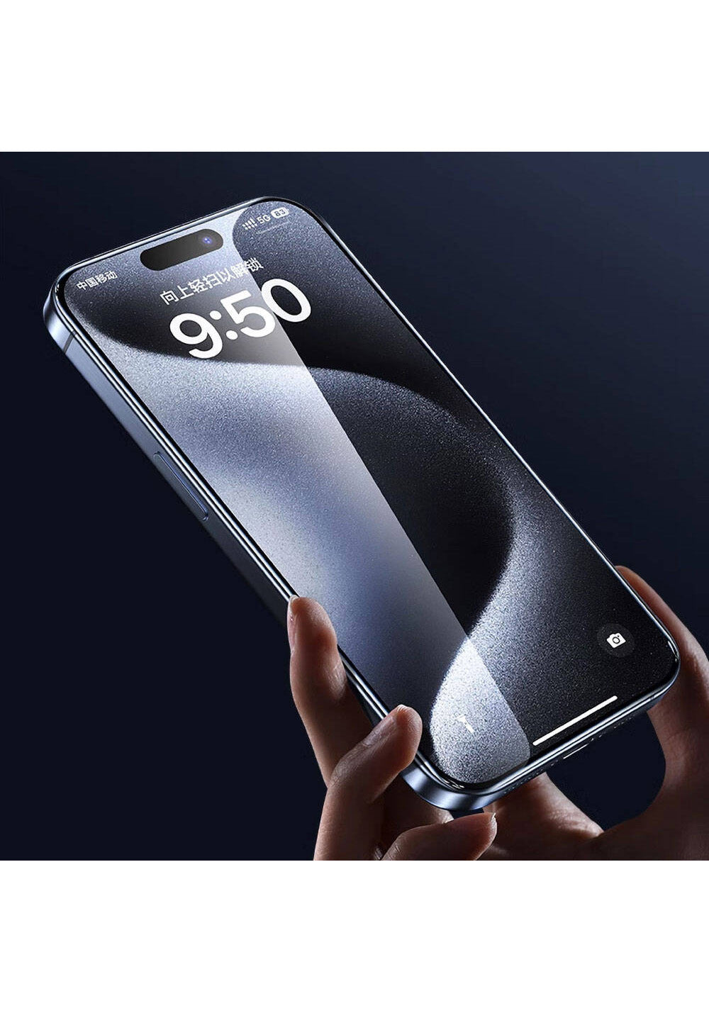 Apple iPhone 16 Plus Wiwu GT-008 Polimer Oleofobik Kaplama Şeffaf Pürüzsüz Temperli Cam Ekran Koruyucu 10'lu Paket
