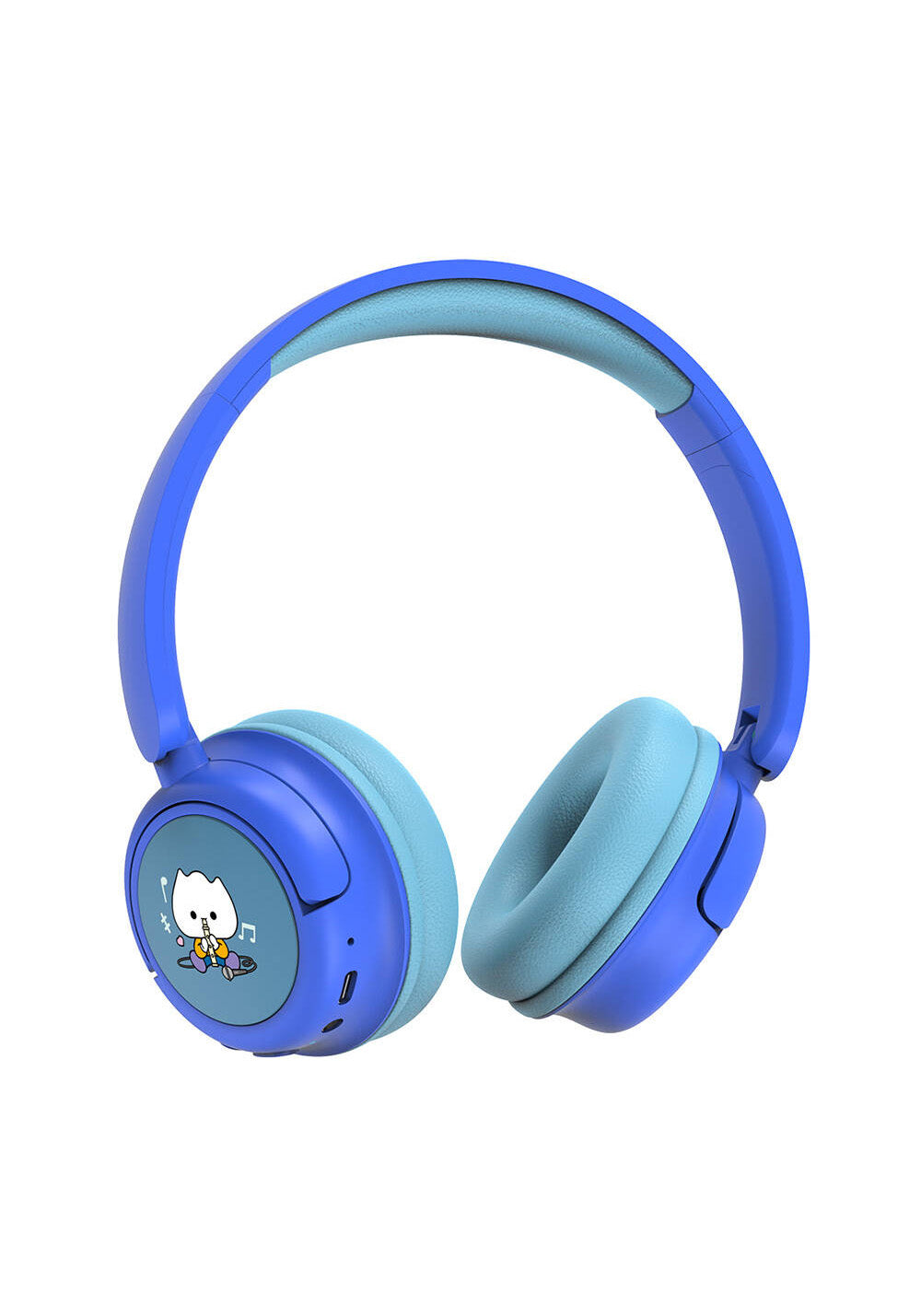 Wiwu KTD-02 Ayarlanabilir Kulak Üstü Kablolu ve Bluetooth 5.3 Çocuk Kulaklığı