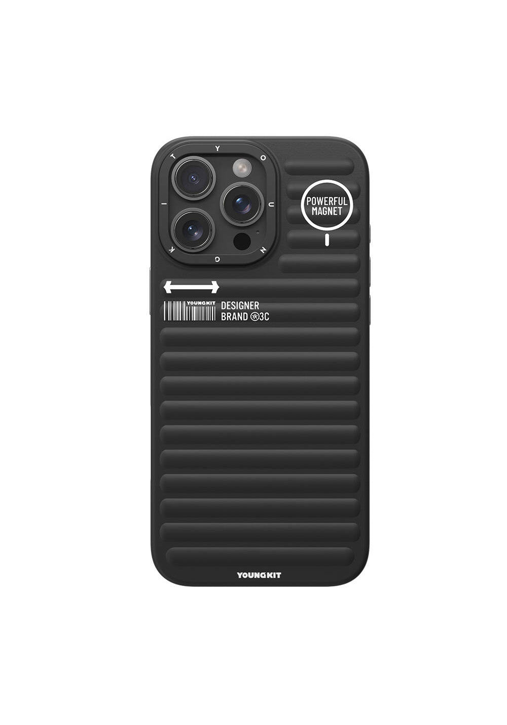 Apple iPhone 16 Pro Manyetik Şarj Uyumlu Kılıf Mat Renkli Tasarım Youngkit Original Serisi Kapak