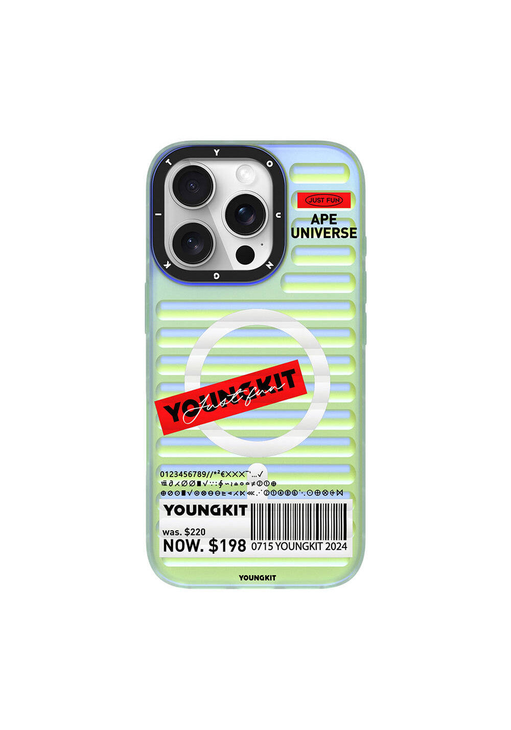Apple iPhone 16 Pro Manyetik Şarj Uyumlu Youngkit Chameleon Serisi Kapak