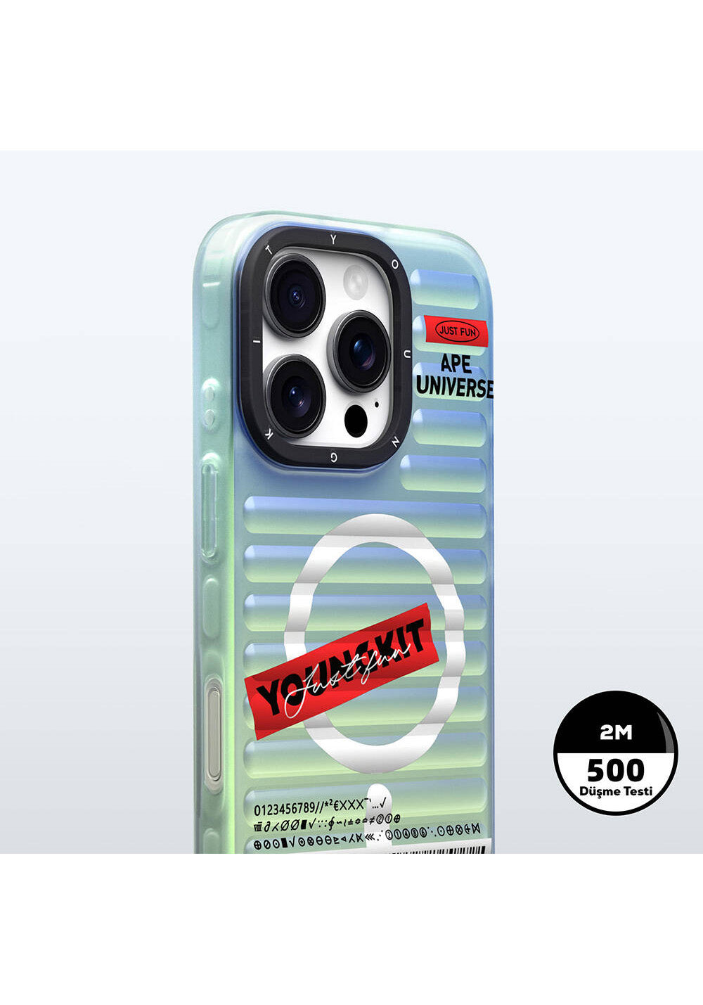 Apple iPhone 16 Pro Manyetik Şarj Uyumlu Youngkit Chameleon Serisi Kapak