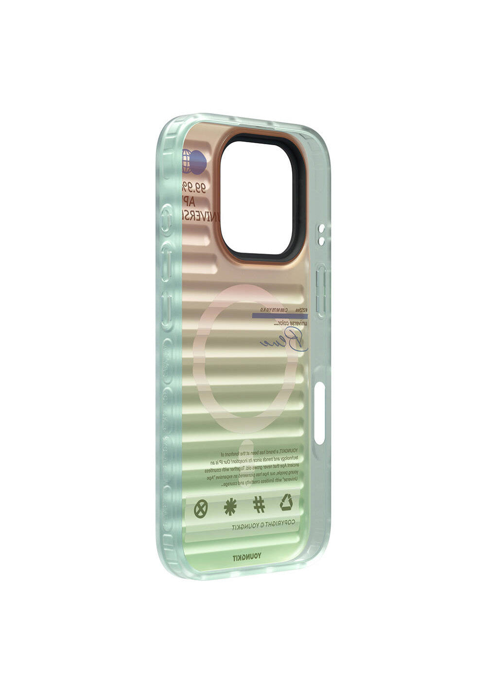 Apple iPhone 16 Pro Manyetik Şarj Uyumlu Youngkit Chameleon Serisi Kapak
