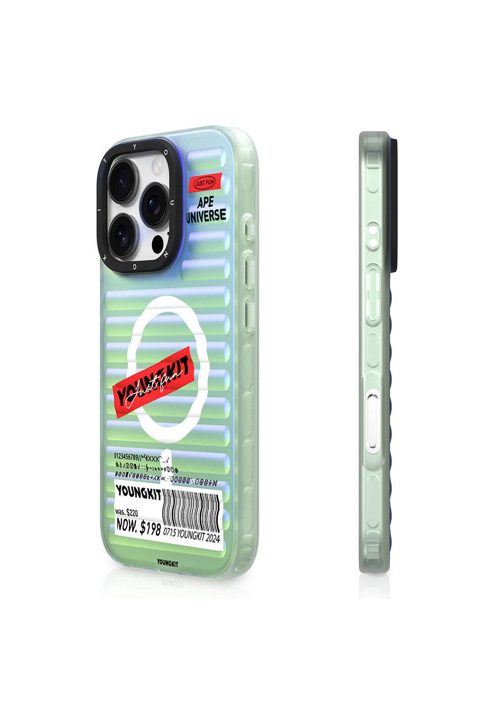Apple iPhone 16 Pro Max Manyetik Şarj Uyumlu Youngkit Chameleon Serisi Kapak