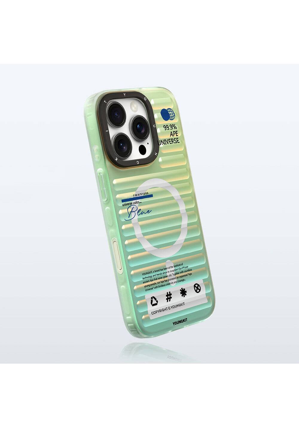 Apple iPhone 16 Pro Max Manyetik Şarj Uyumlu Youngkit Chameleon Serisi Kapak