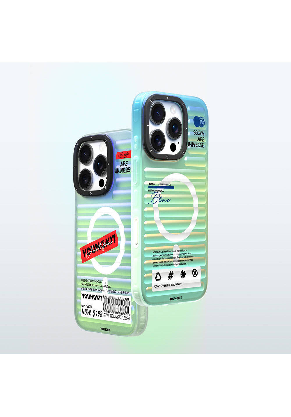 Apple iPhone 16 Pro Max Manyetik Şarj Uyumlu Youngkit Chameleon Serisi Kapak