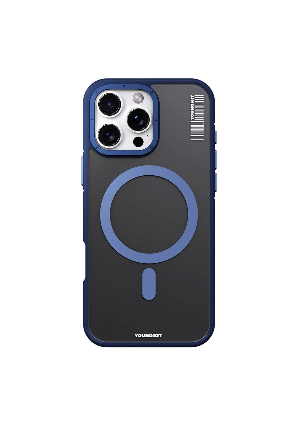 Apple iPhone 16 Pro Max Kılıf Manyetik Şarj Uyumlu Youngkit Rock Sand Serisi Kapak