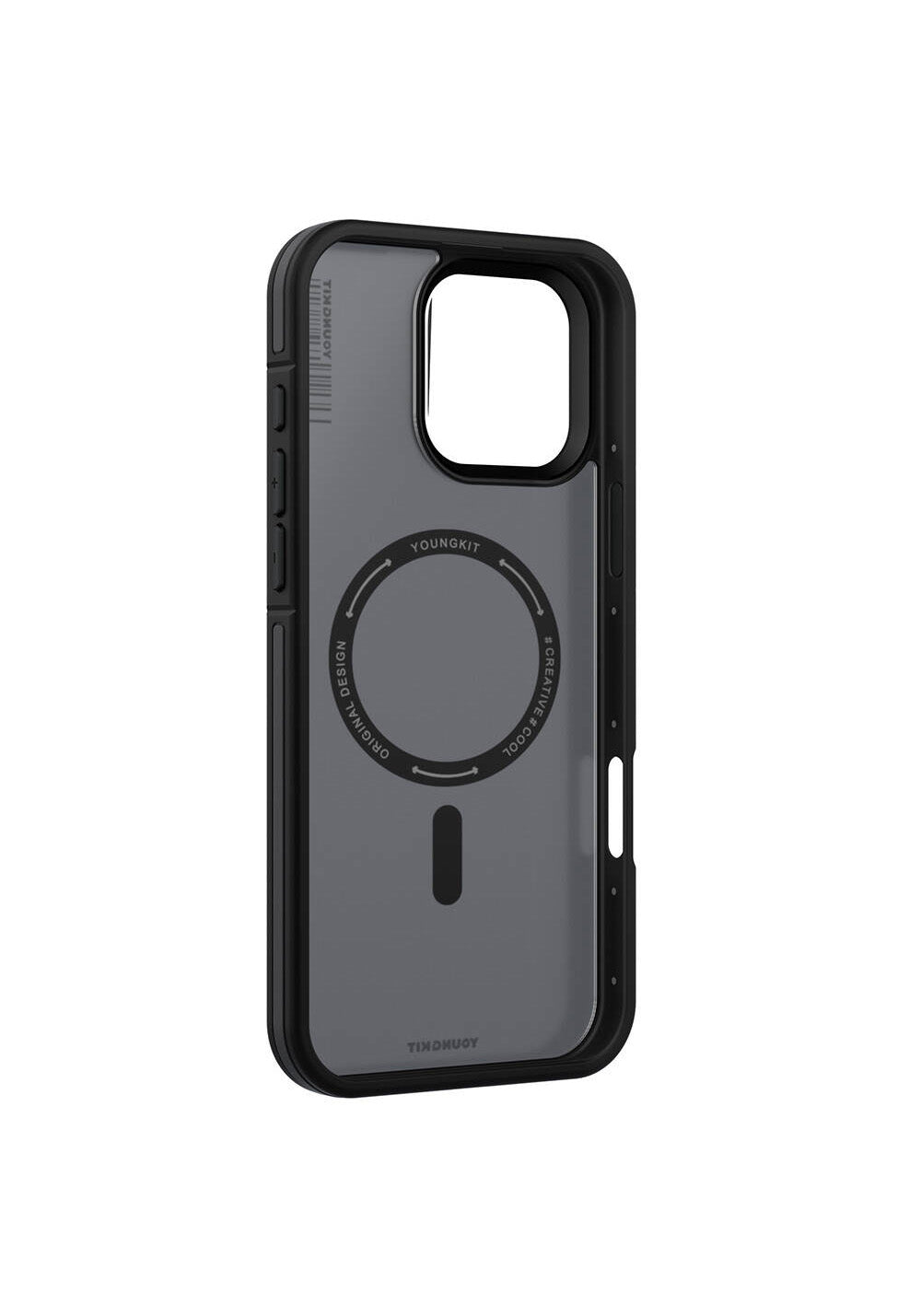 Apple iPhone 16 Pro Max Kılıf Manyetik Şarj Uyumlu Youngkit Rock Sand Serisi Kapak